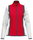 Head Tennis Jacket Club 25 Full Zip (Moisture Transfer Microfiber Technology) 2025 red/white ladies