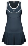 Head Tenniskleid Performance Dress (separate Innenhose) navyblau Damen