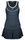 Head Tennis Dress Performance Dress (separate inner shorts) navy blue ladies