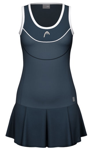Head Tenniskleid Performance Dress (separate Innenhose) navyblau Damen