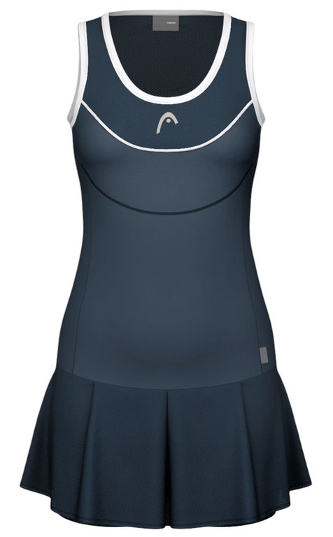 Head Tenniskleid Performance Dress (separate Innenhose) navyblau Damen