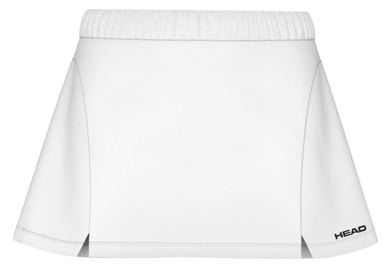 Head Tennisrock Dynamic (elastischer Bund) weiss Damen