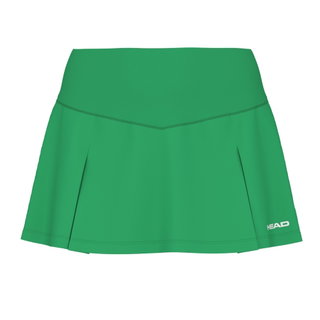 Head Tennisrock Dynamic 2024 (mit integrierter Innenshort) grün Damen