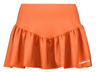Head Tennisrock Move (hoher Bund) 2025 orange Damen