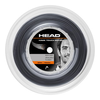 Head Tennissaite Hawk Touch Rough (Kontrolle+Spin) schwarz 200m Rolle