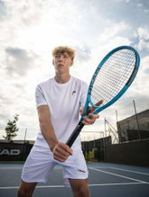 Head Tennisschläger Boom MP L 100in/275g 2026 blau - unbesaitet -