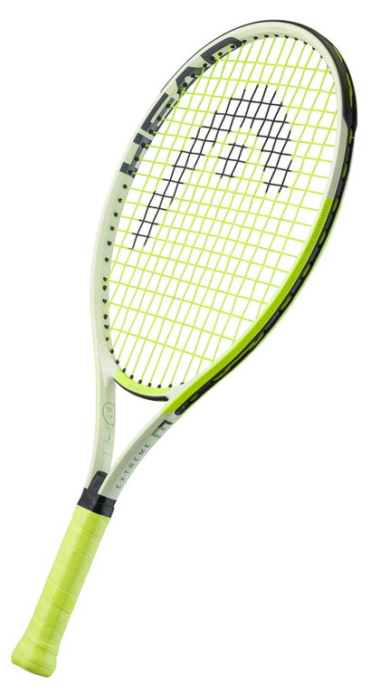 Head Kinder-Tennisschläger Extreme JR 23in (7-10 Jahre) 2024 gelb/grau - besaitet -