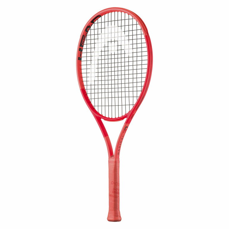 Raketa tenisowa Head Kinder-Tennisschläger Radical Junior 26in (11-14 lat) 2025 czerwona - naciągnięta -