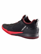 Head Tennis Shoes Endure Pro Clay/Sand Court Black/Red Men's