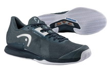 Head Tennis Shoes Sprint Pro 3.5 Clay/Sand Court Dark Green/Blue Men