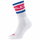 Head Tennissocke Crew 1P (Baumwolle) weiss/blau/rot Herren - 1 Paar