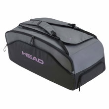 Torba tenisowa Head Pro X Duffle Bag L (duża komora główna, komora na rakiety i buty) 2025 czarna/ciemnoszara