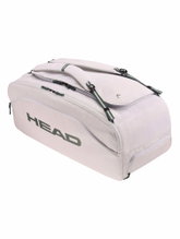 Torba tenisowa Head Pro X Duffle Bag L (duża komora główna, komora na rakiety i buty) 2026 biała/zielona