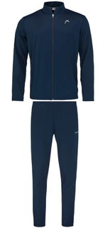 Head Trainingsanzug Easy Court (Jacke&Hose, Moisture Transfer Microfiber Technologie) dunkelblau Herren