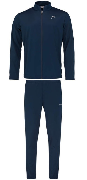 Head Trainingsanzug Easy Court (Jacke&Hose, Moisture Transfer Microfiber Technologie) dunkelblau Herren