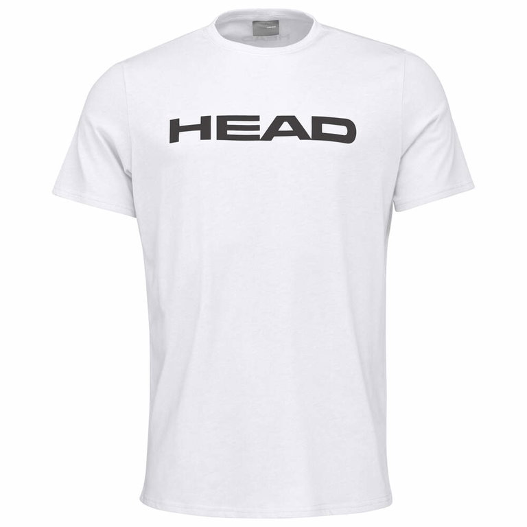 Head Tennis-Tshirt Club Ivan 2023 (Mischgewebe) weiss/schwarz Jungen
