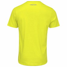 Head Tennis-Tshirt Club Ivan 2023 (Mischgewebe) gelb/weiss Jungen