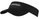 Head Visor Tennis Performance 2025 (Polyester, Klettverschluss) schwarz