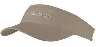 Head Visor Tennis Pro Player (UV Protection, Velcro Fastening) 2025 brown
