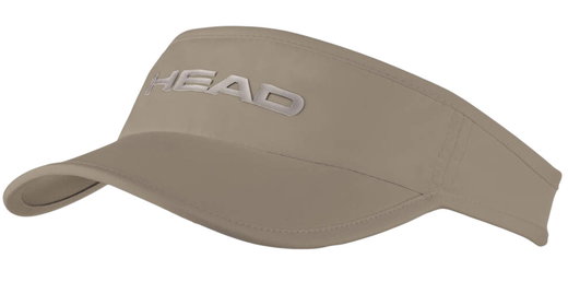 Head Visor Tennis Pro Player (UV-Schutz, Klettverschluss) 2025 braun