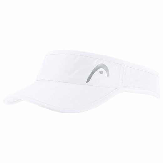Head Visor Tennis Pro Player 2024 (Polyester, Klettverschluss) weiss