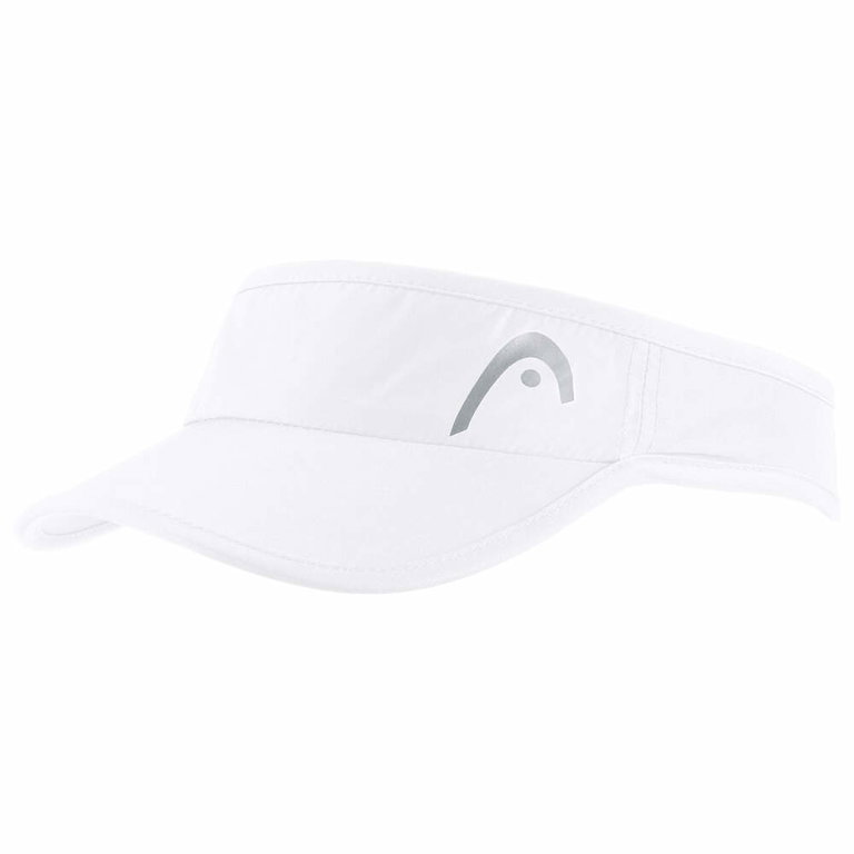 Head Visor Tennis Pro Player 2024 (Polyester, Klettverschluss) weiss