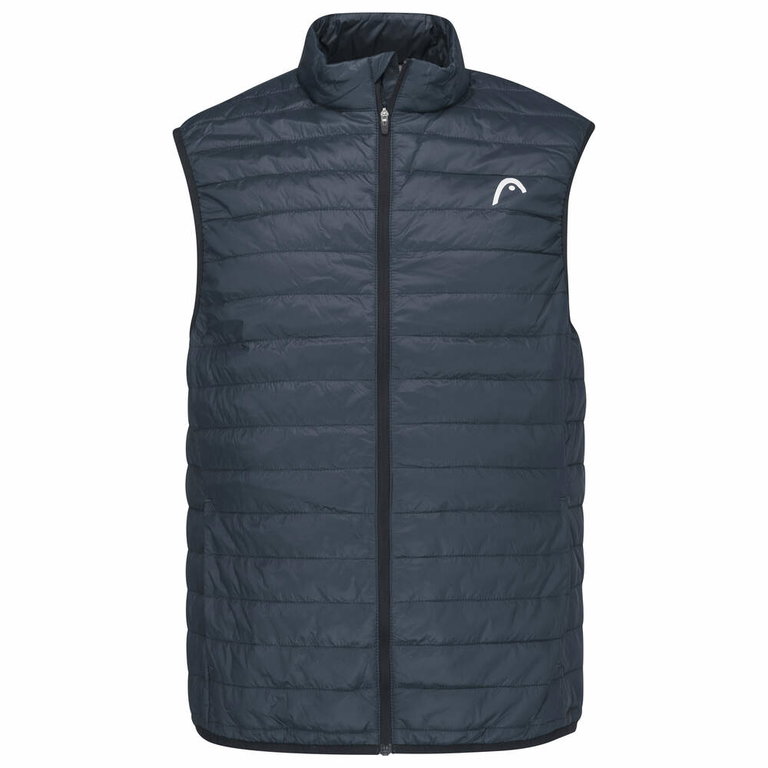 Head Sport-Weste Club Lightweight (Stehkragen, 100% Polyester) navyblau Herren
