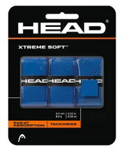 Head Overgrip Xtreme Soft 0.5mm (Allround/smooth/perforated/grippy) blue 3-pack