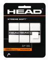 Head Overgrip Xtreme Soft 0.5mm (Allound/glatt/gelocht/griffig) weiss 3er