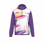 Head Kapuzenpullover Topspin Hoodie (Half-Zip, 100% Polyester) 2026 purple/weiss Herren