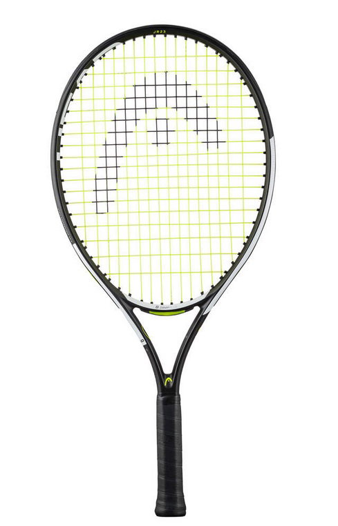 Head Kinder-Tennisschläger IG Speed JR 23in (7-10 Jahre) 2024 schwarz/grau - besaitet -