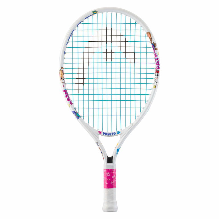 Head Kinder-Tennisschläger Paw 19in (2-4 Jahre) 2025 weiss - besaitet -