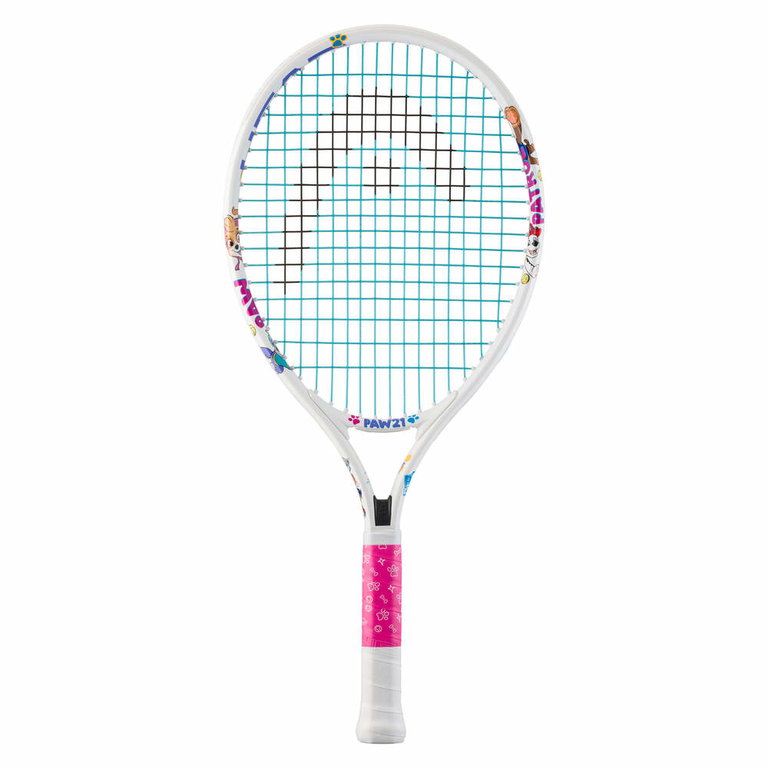 Head Kinder-Tennisschläger Paw 21in (4-7 Jahre) 2025 weiss - besaitet -