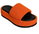Hebe Athens Sandale Puffy Ibiza Flatform Slide orange Damen