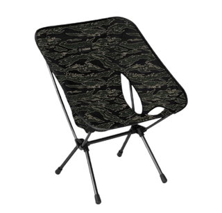 Helinox Krzesło Campingowe Chair One (re) - lekkie, łatwy montaż, stabilne, Tension Design - czarne/szare