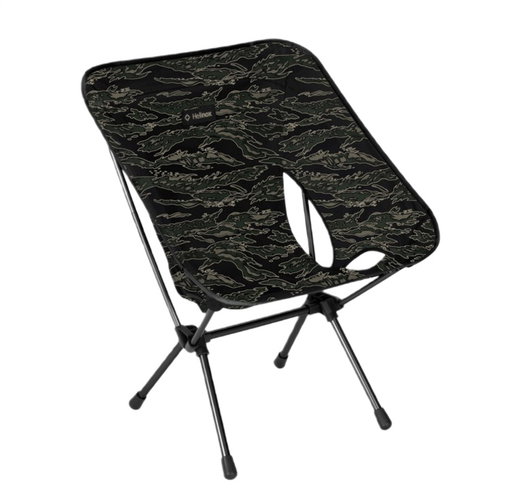Helinox Campingstuhl Chair One (re) - leicht, einfacher Zusammenbau, stabil, Tension Design - schwarz/grau