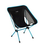 Helinox Krzesło Campingowe Chair One (re) - lekkie, łatwy montaż, stabilne, Tension Design - czarne/niebieskie