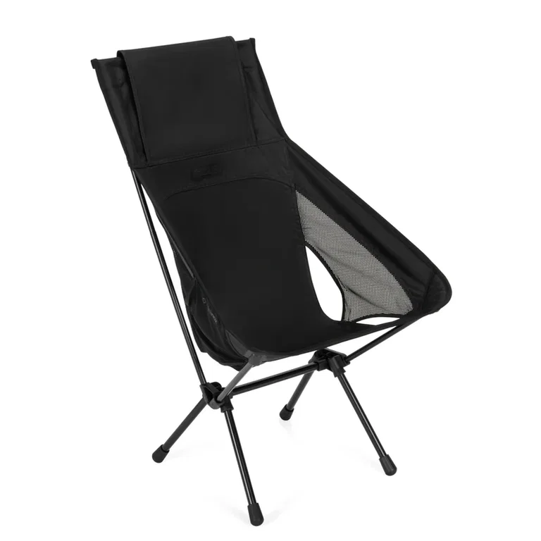 Helinox Campingstuhl Chair One Highback (re) - hoher Rückenlehne, Tension Design - schwarz