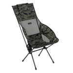 Helinox Campingstuhl Savanna Chair (größere Rückenlehne, breiterer Sitz) schwarz/grün/camo