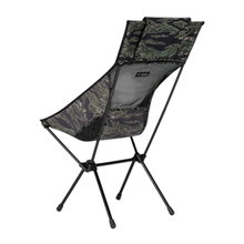Helinox Campingstuhl Sunset Chair (hohe Rückenlehne, neue verstellbare Kopfstütze) schwarz/grün/camo