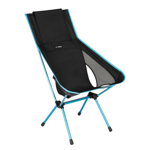 Helinox Campingstuhl Sunset Chair (re) - Extra Large, Tension Design - schwarz/blau