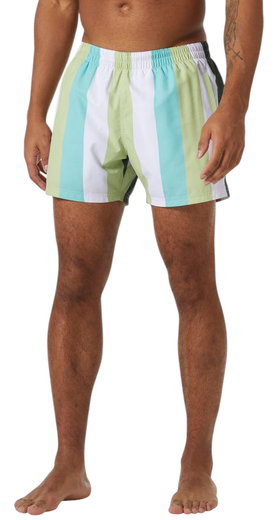 Helly Hansen Badehose Newport Swim Trunk - weiss/grün Herren