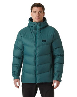 Helly Hansen Winter Down Jacket Verglas Icefall Down 2024 (Primaloft Insulation) teal green Men's
