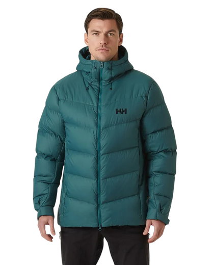 Helly Hansen Winter Down Jacket Verglas Icefall Down 2024 (Primaloft Insulation) teal green Men's
