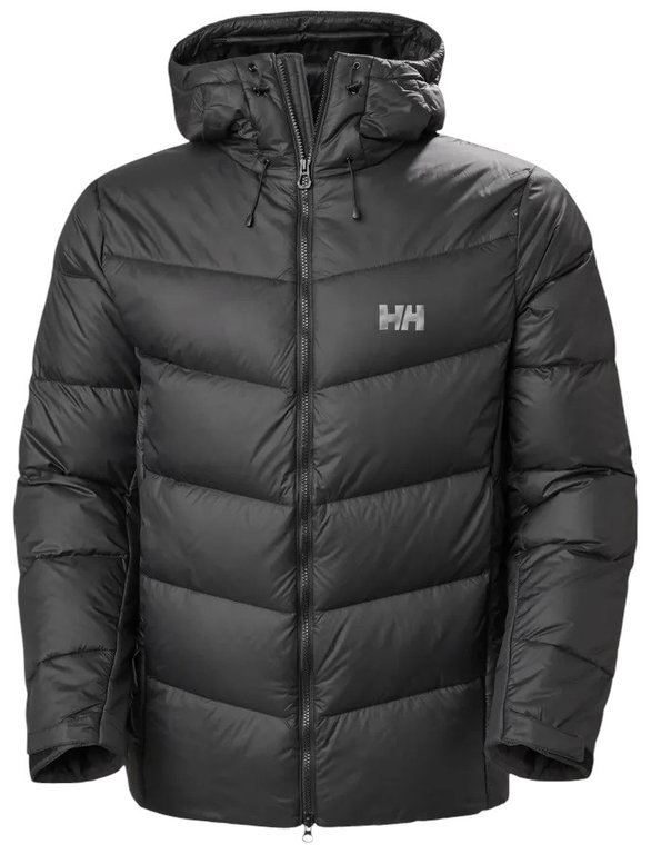 Helly Hansen Winter-Daunenjacke Verglas Icefall Down 2024 (Primaloft Isolierung) schwarz Herren