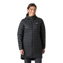 Helly Hansen Sirdal Long Hooded Insulator Jacket (Ecoloft Insulation) black ladies