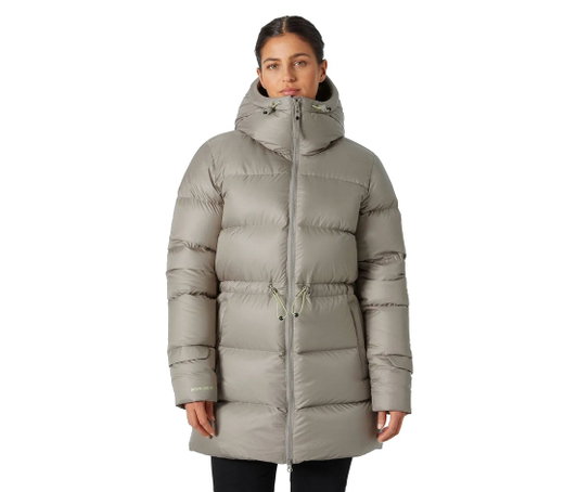 Helly Hansen Winter-Daunenmantel Essence Down Parka (warm, PFC-frei) natur/grau Damen