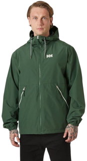Helly Hansen Sandoy Rain Jacket (2-layer, waterproof) green men's