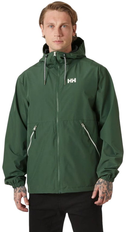 Helly Hansen Regenjacke Sandoy Rain (2-Lagen, wasserdicht) grün Herren