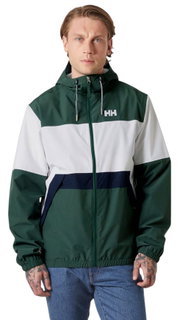 Helly Hansen Koster Rain Jacket (waterproof) green/white men's